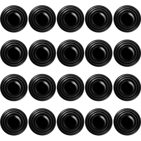 20Pcs Auto Tür Gummi Puffer Stoßdämpfer Dichtungen Anti-kollision Teile Zubehör