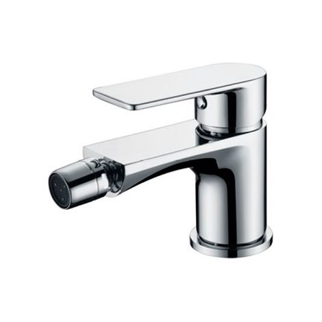 IMEX Miscelatore bidet cromato in ottone e zama con cartuccia ceramica Ø35mm apertura a freddo e tubi flessibili inclusi Serie Saona modello Imex-BDO020-2 (1/2)