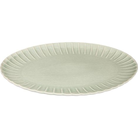 ROMY PLATO OVAL VERDE 40X29 - Atmosphera créateur d'intérieur