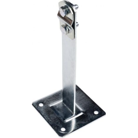 Winkel-Dachhalterung, verschraubt mit Platte L-150mm fi 6-8mm 15.1/S OC /91500201/