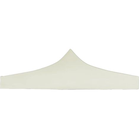 Toit de tente de réception, Toit de rechange pour tonnelle, 3 x 3 m Crème OIB8282E (1/4)