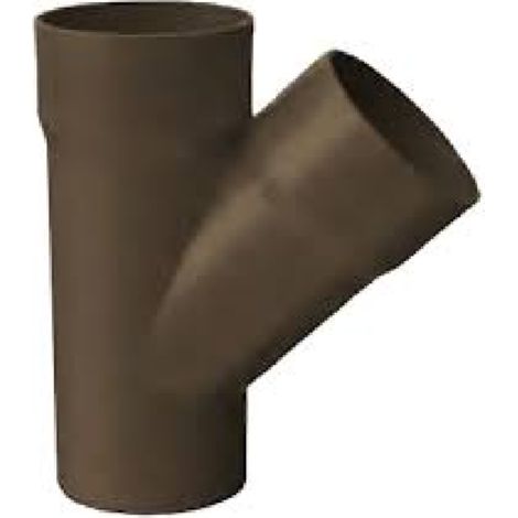 Derivazione per tubo pluviale in pvc 45° Ø 80