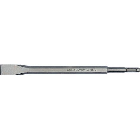 Sthor 23591, Accesorio para martillo perforador, 250 mm, 1,4 cm, para perforaciones en madera, plástico y otros materiales ligeros, 1 pieza