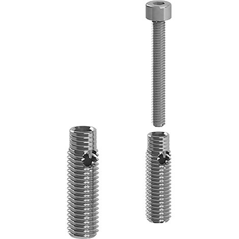 Fath Automatik Stoßverbinder Item System passend zu Aluprofil 40x40 Nut 8 - Scharnier, Zinkdruckguss (1/4)