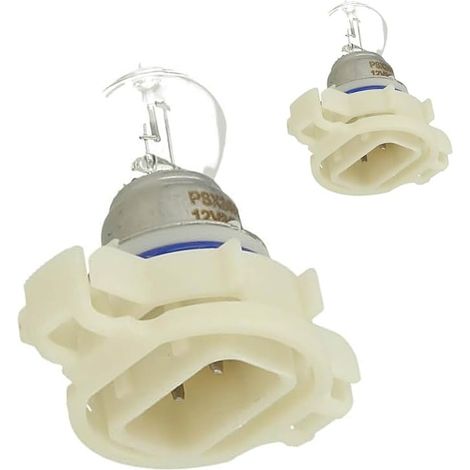 2 lampadine per auto da 12V, anabbaglianti, abbaglianti, fendinebbia, ecc. (PSX24W 12V 24W PG20-7) (1/5)