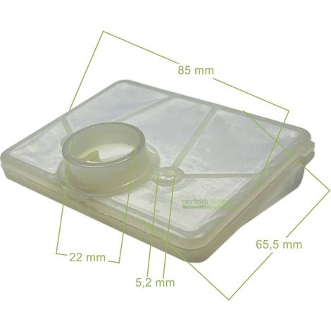 filtre à air pour tronçonneuse Makita DCS 5200i 4300i 020173201 020 173 202 (1/3)