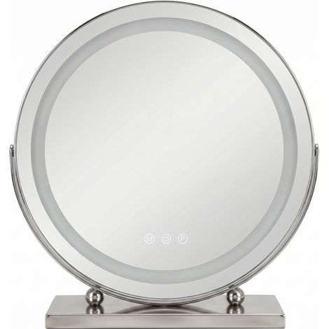 Mirror Rea Make-Up Led Chrome