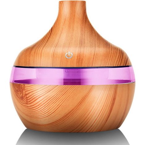 Diffusore di aromi, umidificatore a ultrasuoni con lampada per aromi, diffusore di oli essenziali con luce LED, diffusore di oli essenziali, umidificatore per camera da letto (1/4)
