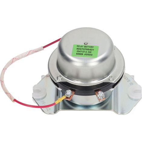 Haupt-Elektromagnetschalter 08088-10000 aus legiertem Stahl und rotem Kupfer für Daewoo 24V Batterie, Armaturenbrettknopf Pluspol.