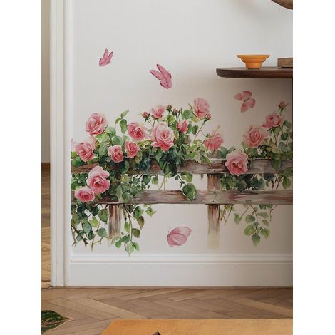 Stickers muraux pour la décoration intérieure : papier peint en PVC imperméable, résistant à l'huile, autocollant et amovible. (1/5)