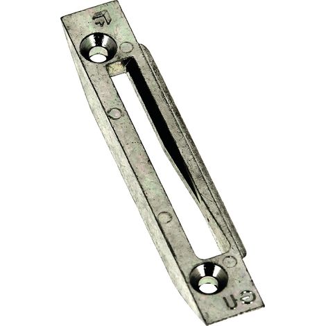Gâche panneton entaillage par fraise 330 bois droite - FERCO - E-12701-00-R-1 (1/4)