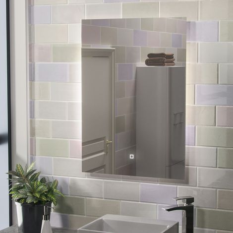 Riley Large Illuminated Back-lit Bathroom Mirror (1/5)