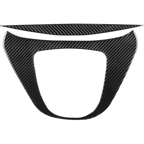 Set aus 2 flexiblen Mittelkonsolen-Schalthebel-Multimedia-Bedienelementen aus echtem Carbon, passend für Mercedes-Benz V-Klasse 2015-2020 (1/5)