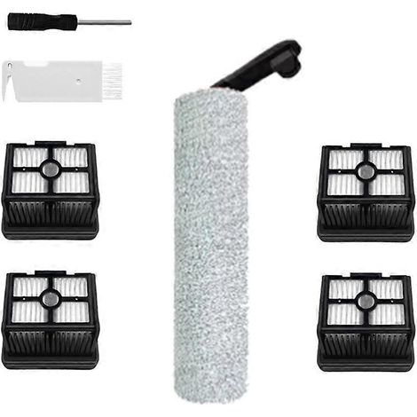 Dreame H12 Pro/H12 Plus/H12 Core Nass-/Trockensauger-Ersatzteile: weiche Bürste, Rolle, HEPA-Filter und Zubehör. (1/5)