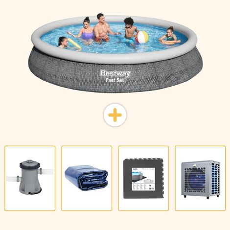 Bestway Bestway Fast Set Ronde - 457x84 cm - 5-pièces S190 (1/5)