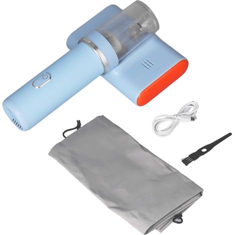 Tragbarer 125-ml-Staubabscheider mit Aufbewahrungskoffer und USB-Ladeanschluss, großes Fassungsvermögen (1/5)