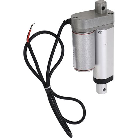 Actionneur linéaire électrique blanc, course de 50 mm, IP65, 750 N, moteur en alliage d'aluminium, 24 V, pour fauteuil de massage. (1/5)