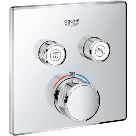 Grohe 29124000 - Grohtherm SmartControl Thermostat for concealed installation with 2 valves (1/5)