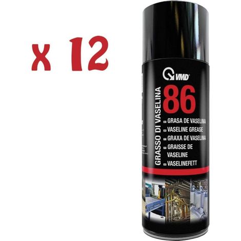 12 bombolette spray grasso vaselina vasellina lubrificante alta qualita' Vmd 86