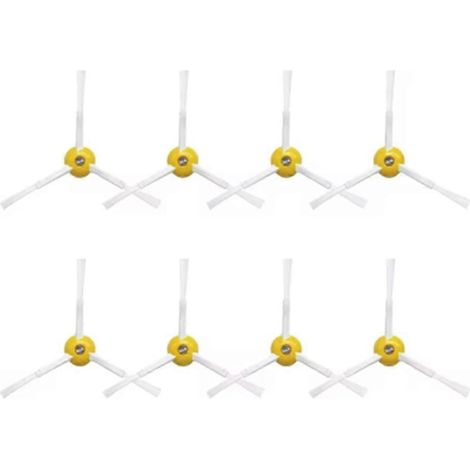 Packung mit 8 Seitenbürsten für iRobot Roomba 500, 600 und 700 Serien Saugroboter (Modelle 550, 560, 650, 670, 675, 692, 694, 770 und 780). (1/5)