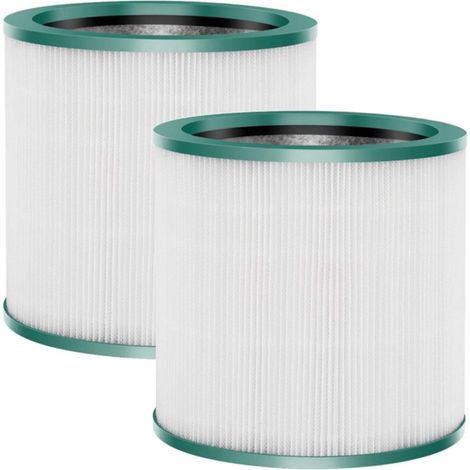 2 filtres HEPA/charbon compatibles avec les purificateurs d'air Dyson Pure Cool et Pure Cool me TP01, TP02, TP03, BP01 et AM11 - TP00 (1/4)