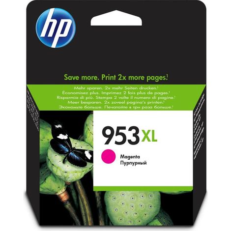 Cartucho de Tinta Original HP nº953 XL Alta Capacidad/ Magenta (1/5)