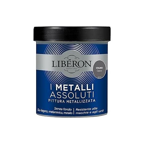 LIBERON - PITTURA METALLIZZATA I METALLIASSOLUTI STAGNO OPACO 500ML (1/3)