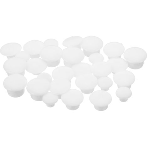 Cabilock Lot de 200 cache-vis blancs pour meubles (1/5)