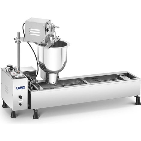 Appareil à donuts - Royal Catering - 3 000 W - Inox (1/5)