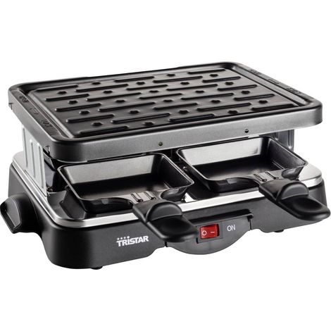 Tristar RA-2949 Raclette 4 vaschette Nero (1/5)