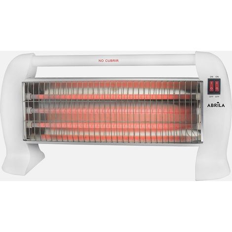 Chaudière électrique au quartz Hunter 1200W blanc 3 puissances anti-tourbillon avec poignée
