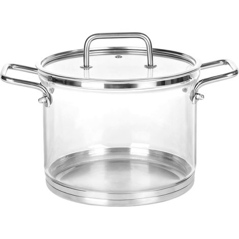 Casserole à induction à fond en verre 4,5 L (1/5)