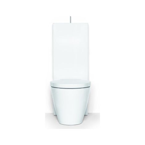 Duravit Starck 1 - Aufsatzspülkasten 39x13 cm, Weiß, Spülkasten, Anslchuss links, Spülen 6 L 8727100005 (1/5)