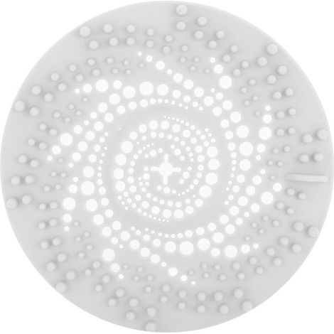 Filtre Anti-cheveux - 14 cm x 1 cm - En TPR Souple et Réutilisable - Pour Évier Cuisine et Drain Douche - 1 Pièce (1/5)