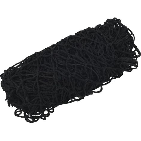 Filet pour remorque avec corde élastique noir 3x1,65 m PP