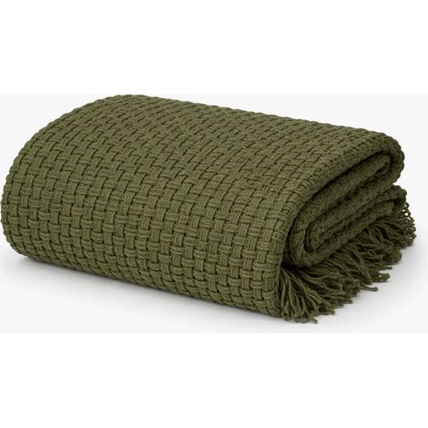 Mica Decorations Plaid Vert foncé H0.5xl130xL180cm (1/5)