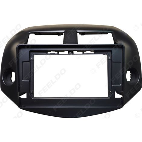 Cadre polyvalent pour modification audio du panneau de navigation grand écran Android de 10,1 pouces des modèles Toyota RAV4 2007-2012.