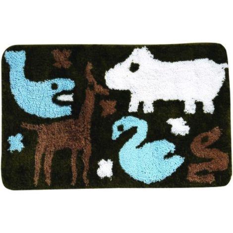 Tapis de bain Microfibre 50X80Cm Noe MSV (1/2)