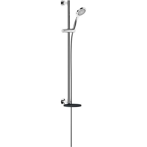 Set de douche IXMO finition aluminium noir-gris KEUCO
