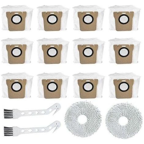 Accessoires pour aspirateur robot Xiaomi X20+/X10+/X10 PLUS : sac à poussière de rechange, brosse (1/5)