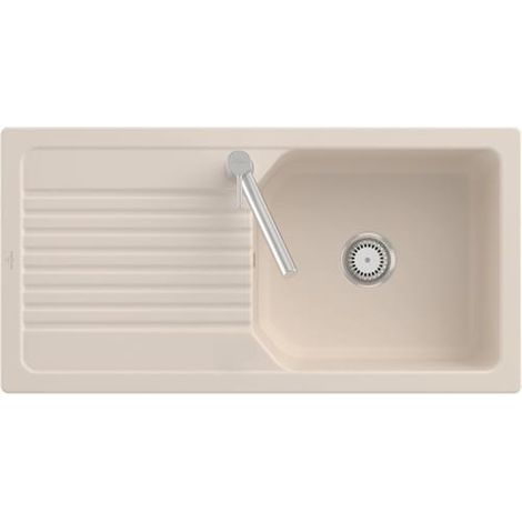 VB EB-SP Linara 60 1000x510mm Ablgarn. IB réversible en TitanCeram Ivory cplus