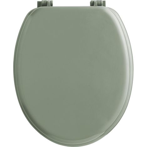 Siège de toilette MDF, 44,5 x 37 cm, SAUGE (1/5)