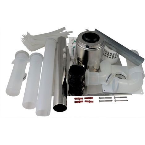 Wolf Anschluss-Set DN60 - B23 DN60 im Schacht, Abdeckung edst., 2651901 (1/2)