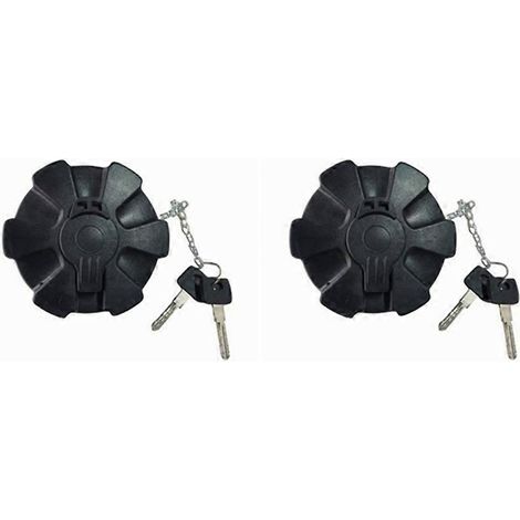 Lot de 2 bouchons de réservoir de rechange pour camions Mercedes-Benz et MAN (références : A0004706605, A0004707905, 2104827, 81122106027) (1/5)
