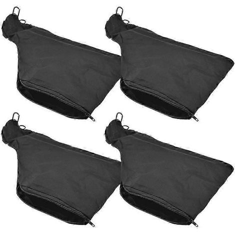 Sac à poussière de scie, sac à poussière noir avec fermeture éclair et support métallique, pour scie à onglets 255 (lot de 4). (1/5)