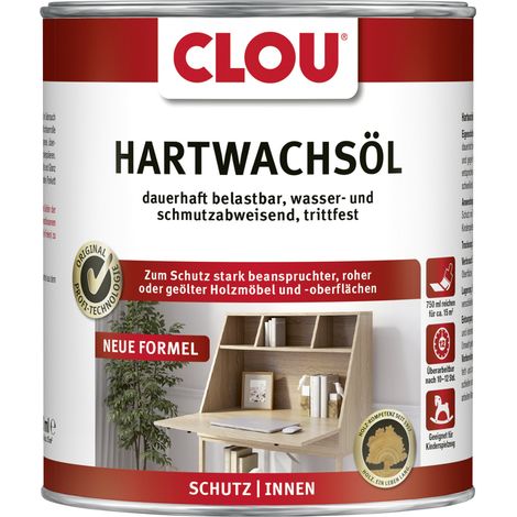 Clou Hartwachs-Öl farblos 0,750 L