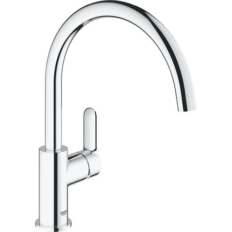 MONOCOMANDO PER LAVELLO CON BOCCA GIREVOLE BAUEDGE Misura: Cromo (1/3)