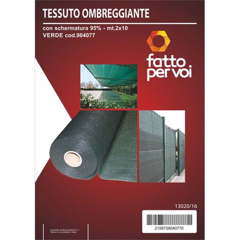 TESSUTO OMBREGGIANTE 80GR. MT.2X10
