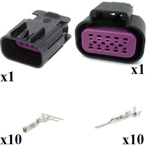 Kit Connecteur GT 150 series Mâle femelle 10 Voies
