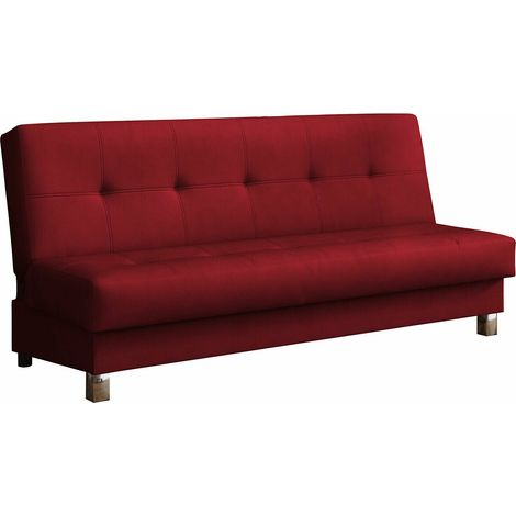 Canapé convertible Columbus 107, Kronos 02, Boîte de literie, 0, 90x193x85cm (1/5)